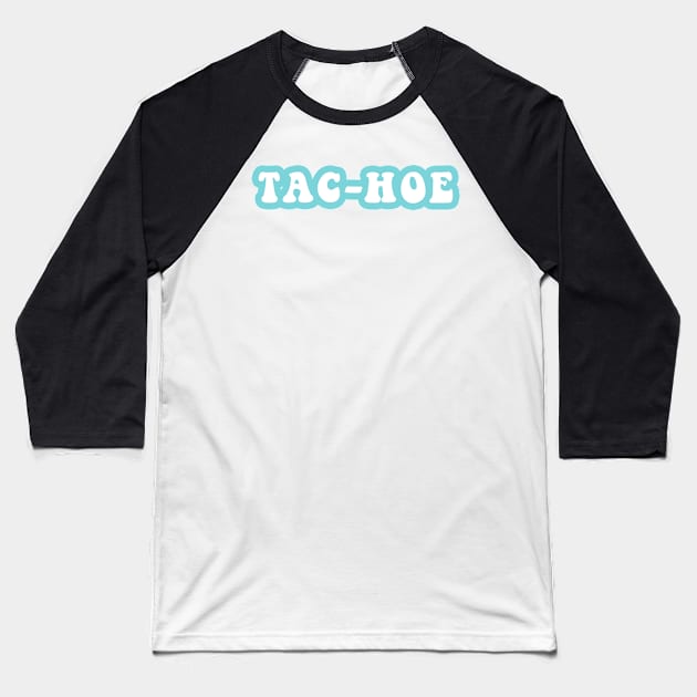 Tac-Hoe Baseball T-Shirt by CityNoir